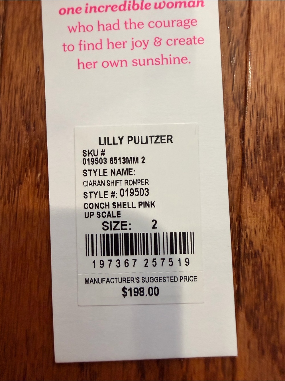 Lilly Pulitzer Ciaran Shift Romper NWT - Picture 3 of 12